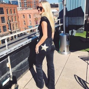 Free people slight flare jeans